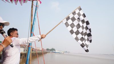 Lomba Sampan Bidar Kampung Yuka Didorong Jadi Agenda Tahunan sekaligus Kenalkan Wisata Sungai Kapuas Pontianak