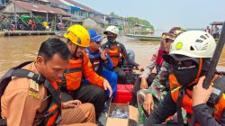 Tim SAR Gabungan Cari Korban Diduga Tenggelam di Sungai Sambas Besar
