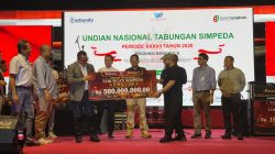 Nasabah Bank Kalbar Raih Hadiah Rp500 Juta pada Undian Nasional Tabungan Simpeda 2026