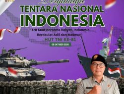 HUT ke-81 TNI, Kakantah Kabupaten Landak Harap TNI Selalu Hadir untuk RakyaT