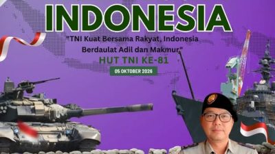 HUT ke-81 TNI, Kakantah Kabupaten Landak Harap TNI Selalu Hadir untuk RakyaT