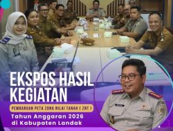 Kantah Kabupaten Landak Laksanakan Kegiatan Ekspos Hasil Pembaruan Peta ZNT 2026