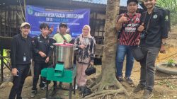 Polnep Terapkan Mesin Pencacah Limbah Sayur untuk Efisiensi Pakan Ternak