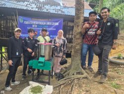 Polnep Terapkan Mesin Pencacah Limbah Sayur untuk Efisiensi Pakan Ternak