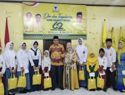 Peringati HUT ke-62, Golkar Sintang Gelar Tasyakuran, Santuni Anak Yatim, dan Bagikan Sembako